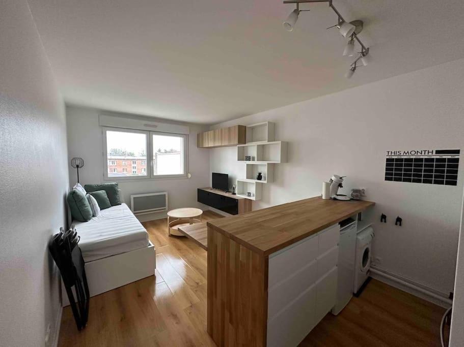 Apartamento Studio Meuble Amiens Exterior foto